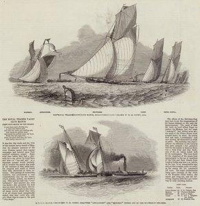 La gara del Royal Thames Yacht Club da Nicholas Matthews Condy